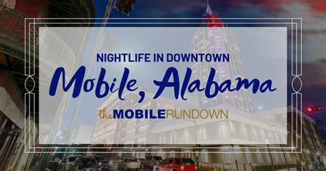 Nightlife in Mobile Alabama | The Mobile Rundown