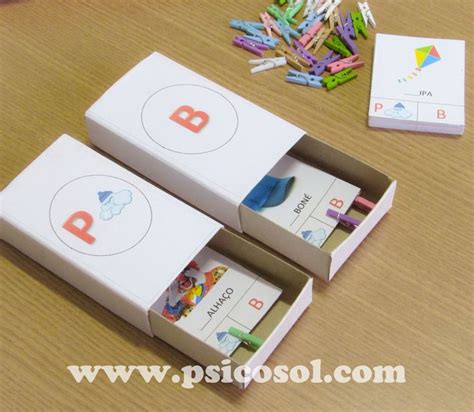 Surda X Sonora P B Psicosol Learning Letters English Fun Slp Activities