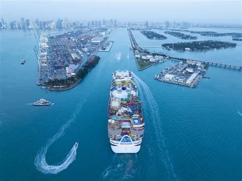 Icon Of The Seas Arrives In Miami Cruise Industry News Cruise News