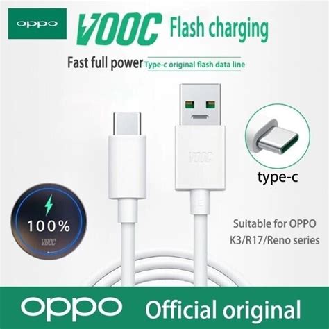 Cavo Originale Oppo Vooc Dl Cavetto Usb Tipo Type C Mt Ricarica