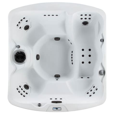 Lifesmart Spas And Saunas Lifesmart Spas Leganza 230 Volt 6 Person 90 Jet Rectangle Hot Tub With