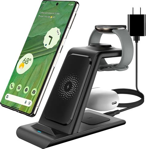 Amazon 3 In 1 Wireless Charger Compatible For Google Pixel Watch