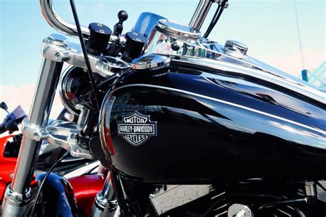 Black Motorcycle Harley Davidson Free Image Download