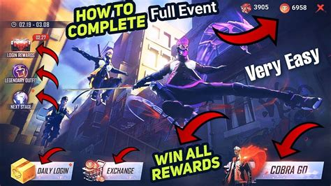 How To Complete Project Cobra Event Free Fire Project Cobra Event