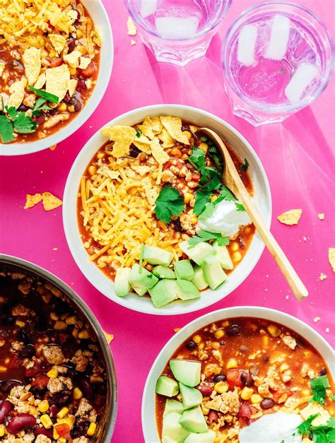 Award-Winning (Meatless) Taco Soup | Live Eat Learn