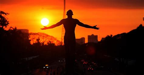 Up Diliman Sunset Photos Philippine News Agency