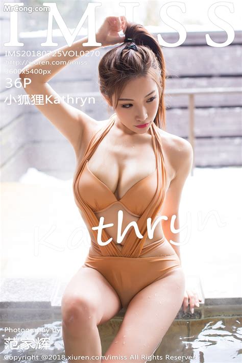 IMISS Vol 270 Model Xiao Hu Li 小 狐狸 Kathryn 37 photos