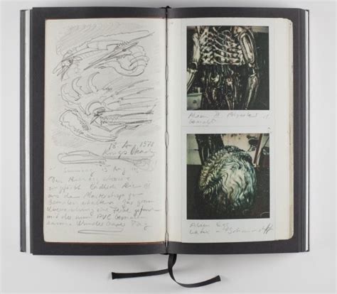 Book of the day > H.R. Giger: Alien Diaries | News/Blog | Arcana: Books on the Arts