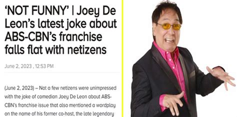 Zen Nepomuceno On Twitter Joey De Leon Should Get A National Artist