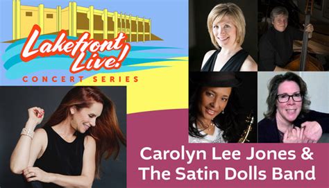 Free Concert Carolyn Lee Jones And The Satin Dolls Band Sept 28