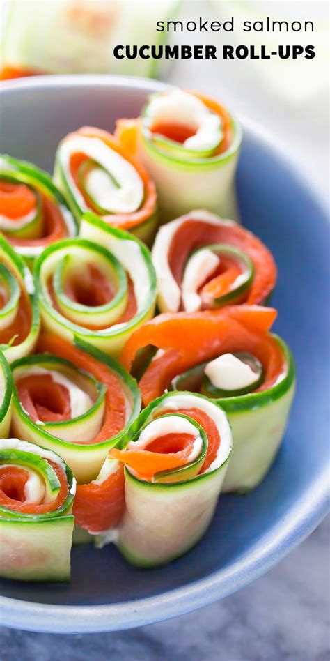 Smoked Salmon Roll Ups Sweet Peas And Saffron Recipe Cucumber