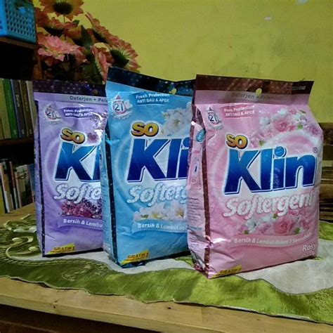 Jual So Klin Deterjen Bubuk Gr Tanpa Piring Shopee Indonesia