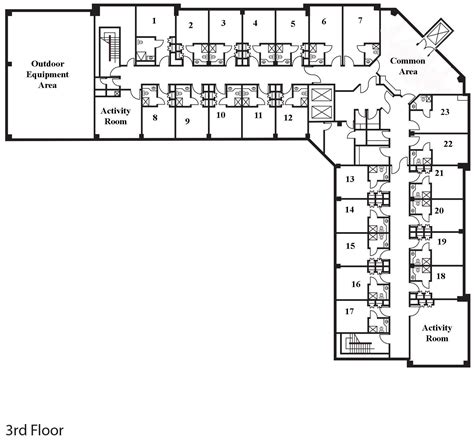 assisted living floor plans - Google Search | Hotel floor plan, Hotel ...