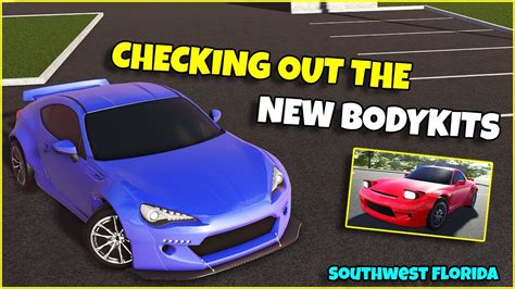 Showcasing Every New Bodykit Inside Southwest Florida Roblox Youtube