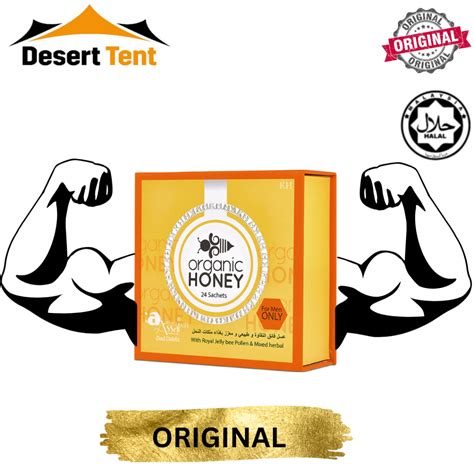 Organic Honey Royal Vital Honey 10g X 24 Sachets Shopee Malaysia