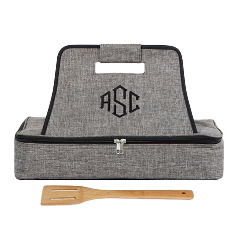 Monogrammed Casserole Carrier Marleylilly