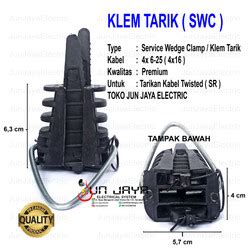 Jual Wedge Clamp Mm Tarikan Klem Servis Kabel Twist Pln