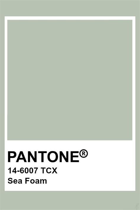 Pantone Sea Foam Pantone Green Pantone Colour Palettes Pantone Color Chart