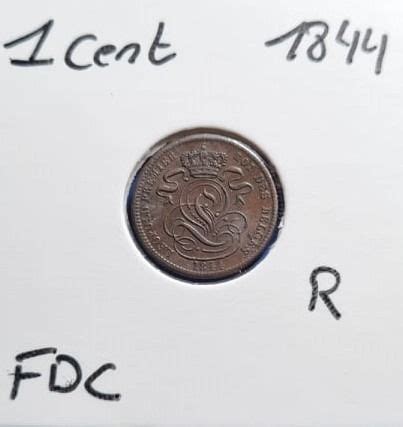 België Leopold I 1831 1865 1 Cent 1844 Catawiki