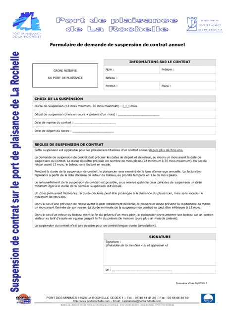 Fillable Online Modle Contrat De Travail Et Document Juridique Type