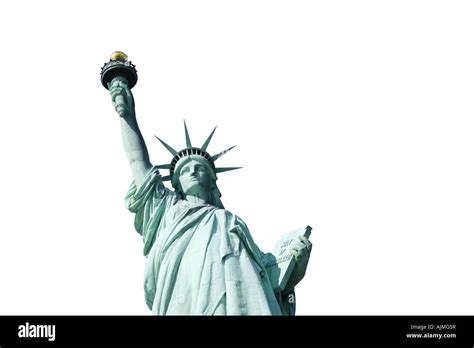 Statue Of Liberty White Background