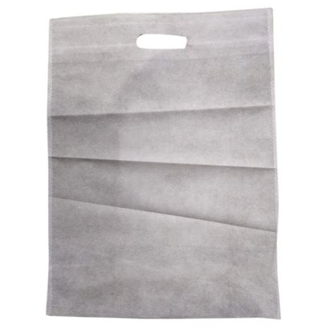 Plain White D Cut Non Woven Bag For Shopping At Rs 135 Kilogram In