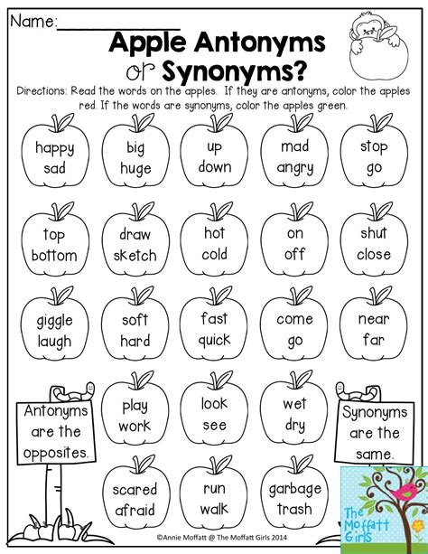 Pin On September Apples Fall | English worksheets for kids, 2nd grade ...