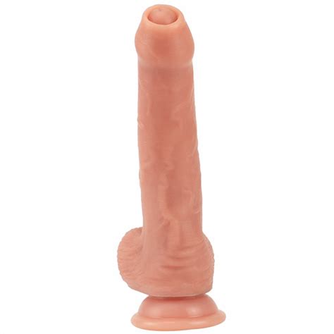 Us Inch Realistic Uncut Dildo With Foreskin