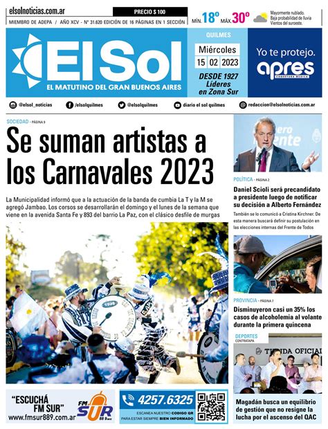 Diario El Sol 15 2 2023 By Diario El Sol Issuu