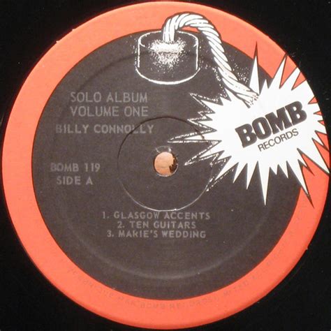 Billy Connolly Solo Concert Volume One Vinyl Pursuit Inc