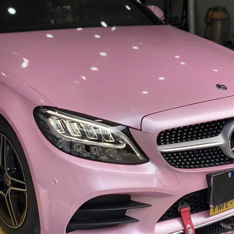 Metallic Pink Car Wrap Gloss Vinyl Car Wrap Wrapmaster 30