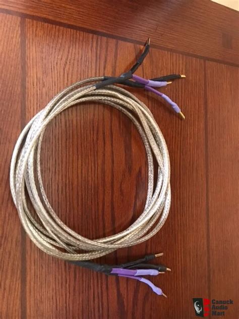 Analysis Plus Silver Oval Speaker Cables Foot Length For Sale