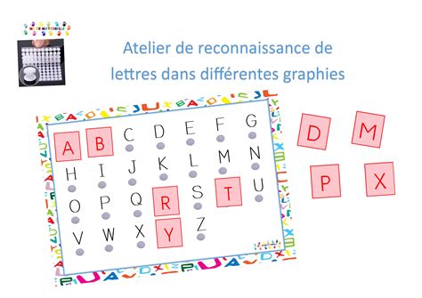 Lettres Mc En Maternelle Reconnaissance Des Lettres Lettres En Hot