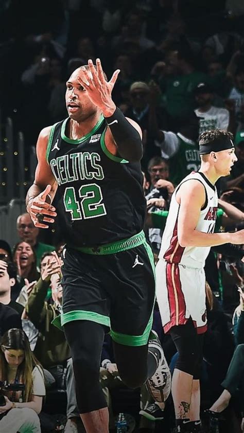 Al Horford 🏀💯🔥nba Boston Celtics 🍀basketball Wallpaper Background In