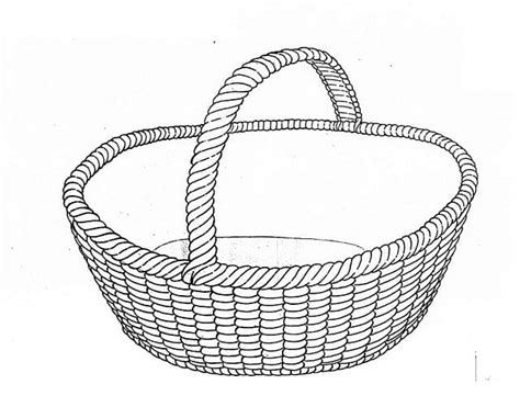 Desenhos De Cesta Para Colorir Pintar E Imprimir ColorirOnline