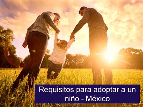 Requisitos Para Adoptar Un Ni O En M Xico