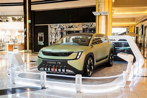 Το Skoda Vision 7s στο Golden Hall