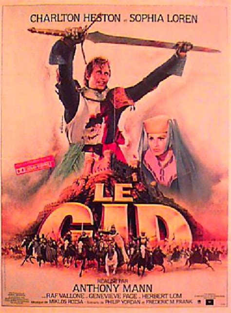 El Cid Original R S French Grande Movie Poster Posteritati Movie