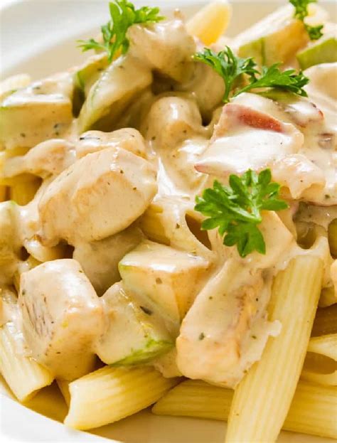 Pressure Cooker Chicken Alfredo With Jar Sauce Loaves And Dishes