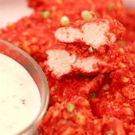 Flamin Hot Cheeto Chicken The Carefree Kitchen