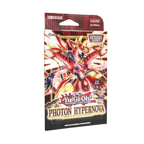 Yu Gi Oh Photon Hypernova Tripack Tuckbox Ikon Collectables