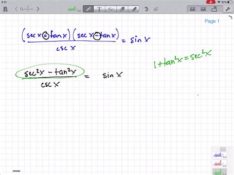 SOLVED Verify The Equation Is An Identity Using Special Products And