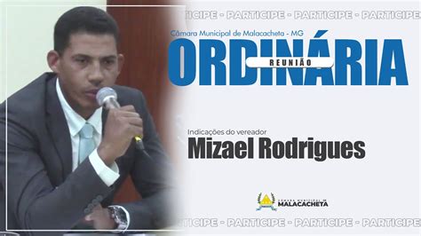 Vereador Mizael Rodrigues C Mara Municipal De Malacacheta De