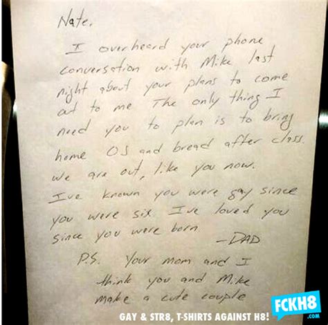 Emotiva Carta De Un Padre A Su Hijo Gay Es Furor En Redes Sociales Duraznodigital