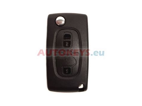 Original Flip Remote Key For Peugeot Mhz Pcf X A Hitag