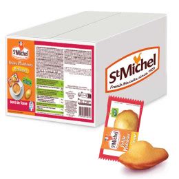 St Michel Mini Madeleine Bio Pépites de Chocolat 100 madeleines