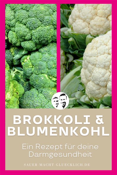 Fermentierter Brokkoli Und Blumenkohl Eine Saure Power Kombination