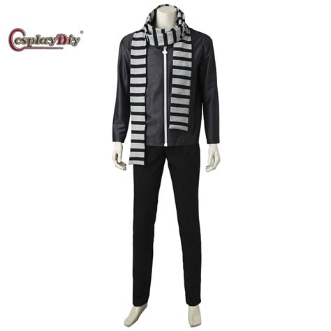 Cosplaydiy Anime Despicable Me 3 Movie Gru Cosplay Costume Outfit Adult