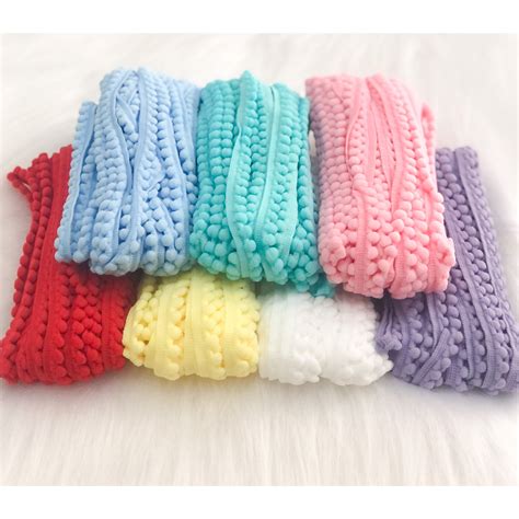 Fita Mini Pompom 1 METRO 13mm Passamanaria Hak Shopee Brasil