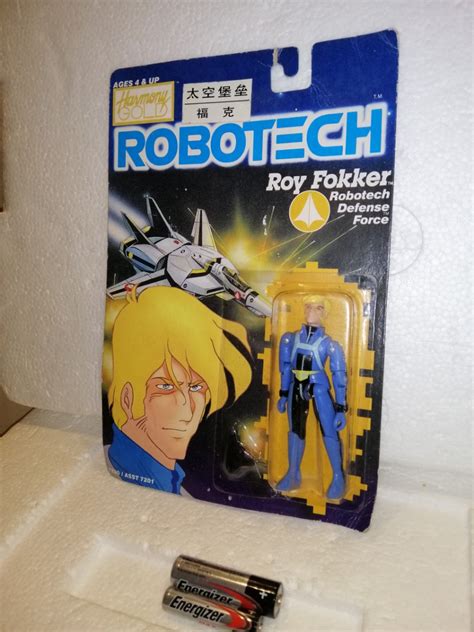 Harmony Gold Robotech Macross Pilot Figures Roy Fokker Misb Vintage